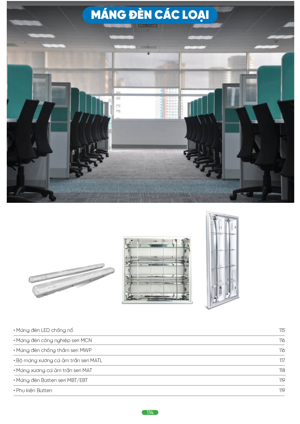 Bảng giá đèn LED MPE 2026